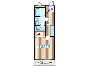 ヴュー双葉ヶ丘の物件間取画像